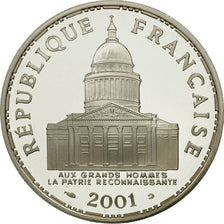 France, Panthéon, 100 Francs, 2001, MS(65-70), Silver, Gadoury:898a