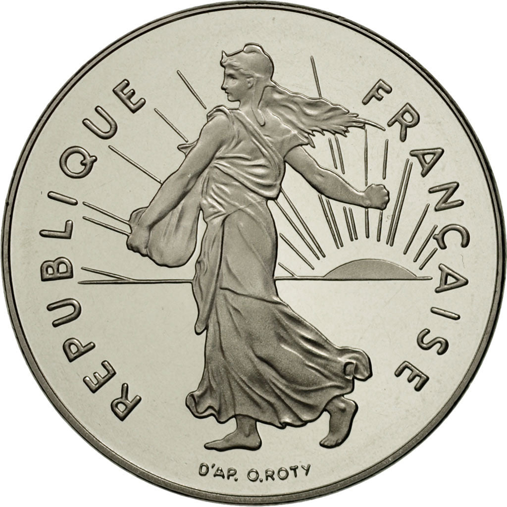 France, Semeuse, 5 Francs, 2001, Paris, MS(65-70), KM 926a.2