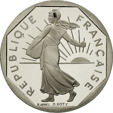 France, Semeuse, 2 Francs, 2001, MS(65-70), Nickel, KM:942.2, Gadoury:547b