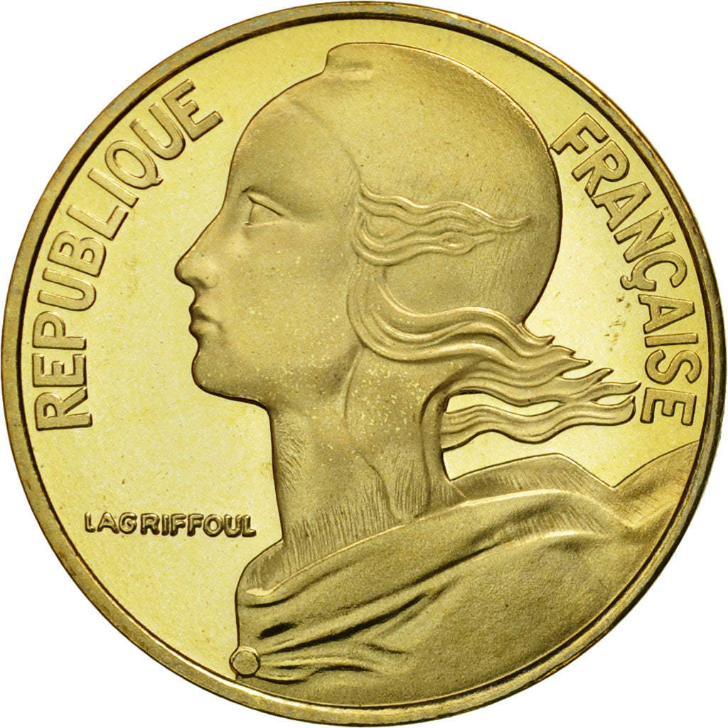 France, Marianne, 20 Centimes, 2001, Paris, MS(65-70), Aluminum-Bronze, KM:930