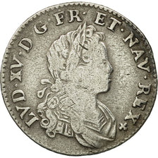 Coin, France, Louis XV, 1/6 Écu (XX – S) de France-Navarre, 20 Sols, 1/6 ECU
