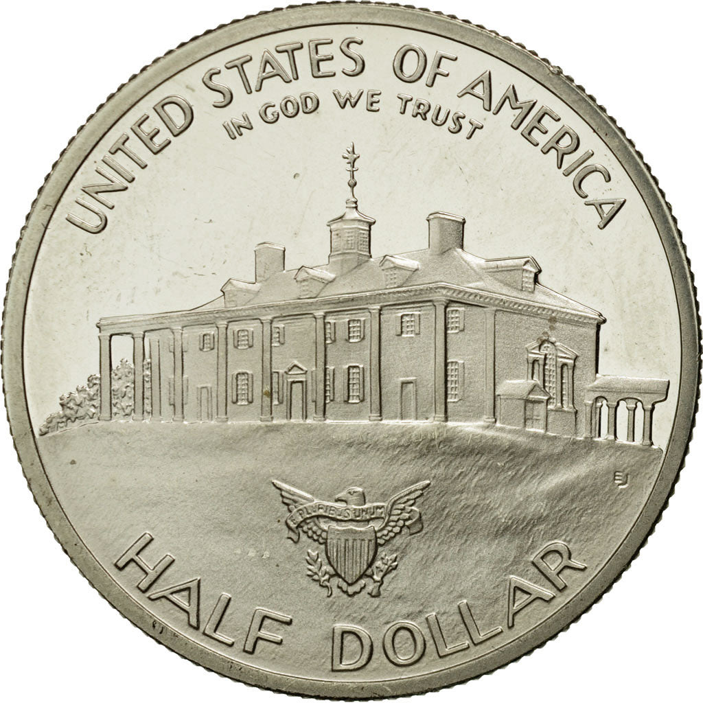 United States, Half Dollar, 1982, San Francisco, MS(65-70), Silver, KM 208