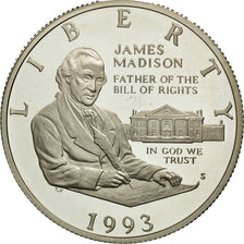 United States, Half Dollar, 1993, San Francisco, MS(65-70), Silver, KM 240