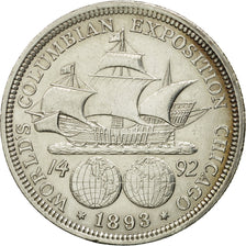 United States, Half Dollar, 1893, Philadelphia, EF(40-45), Silver, KM 117