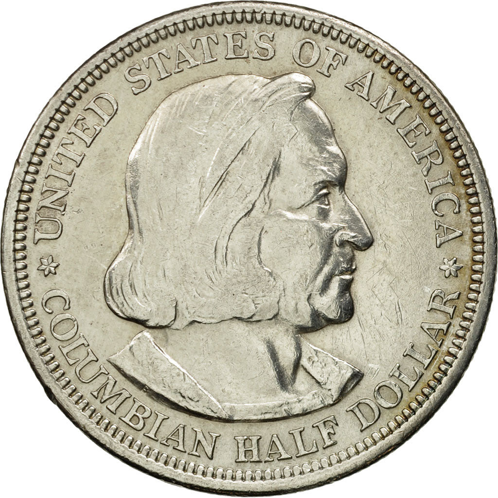 United States, Half Dollar, 1893, Philadelphia, EF(40-45), Silver, KM 117