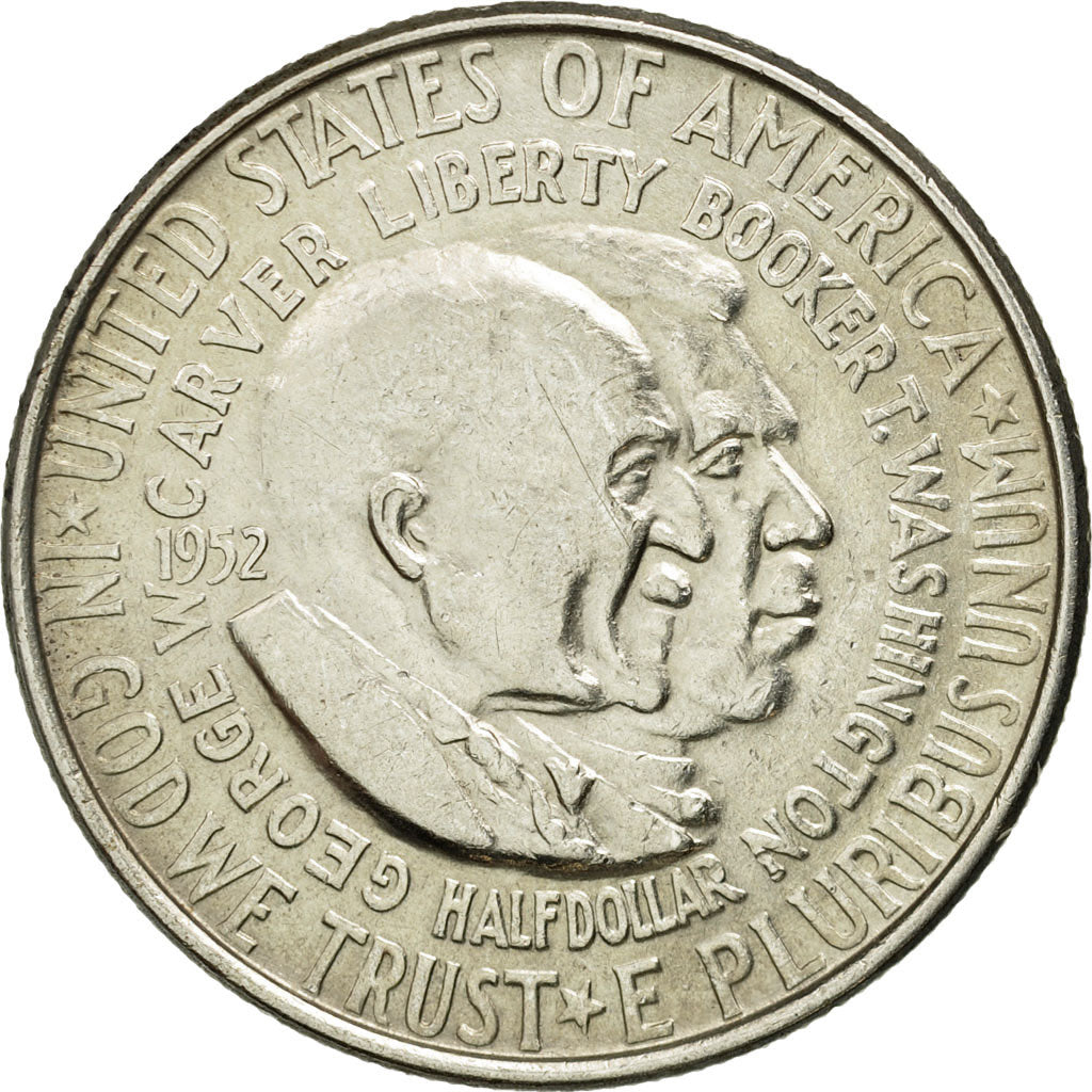 United States, Half Dollar, 1952, Philadelphia, EF(40-45), Silver, KM 200
