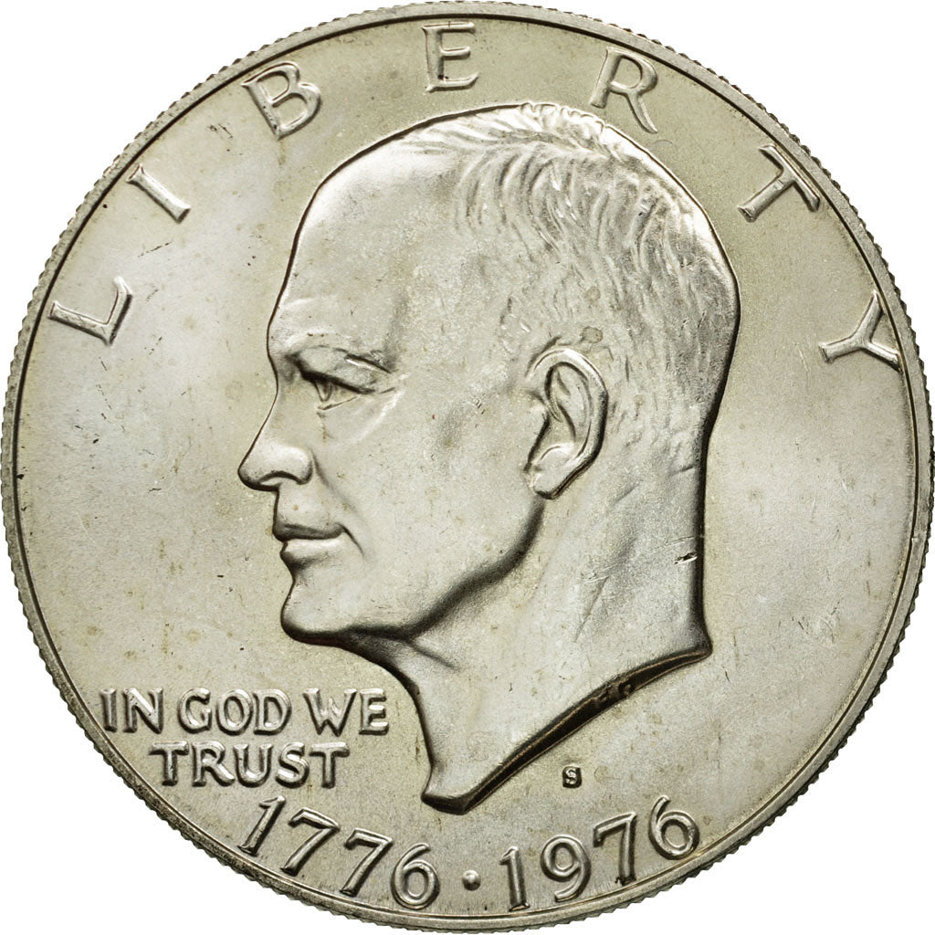 United States, Eisenhower Dollar, Dollar, 1976, San Francisco, KM 206a