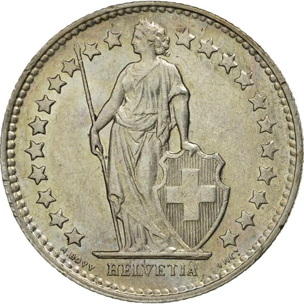 Monnaie, Suisse, 1/2 Franc, 1956, Bern, SUP, Argent, KM:23