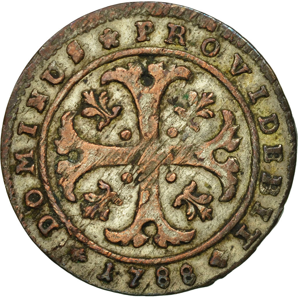 SWISS CANTONS, BERN, 1/2 Batzen, 1788, Bern, EF(40-45), Billon, KM:91