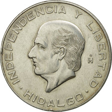 Mexico, 10 Pesos, Mexico City, Silver, KM:474