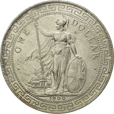 Great Britain, (no  Ruler Name), Dollar, 1900, AU(50-53), Silver, KM:T5