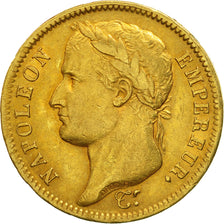 France, Napoléon I, 40 Francs, 1811, Paris, TTB, Or, KM:696.1, Gadoury:1084