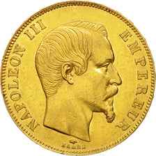 Coin, France, Napoleon III, Napoléon III, 50 Francs, 1857, Paris, EF(40-45)