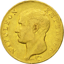 Munten, Frankrijk, Napoléon I, 40 Francs, 1806, Limoges, ZF, Goud, KM:675.3