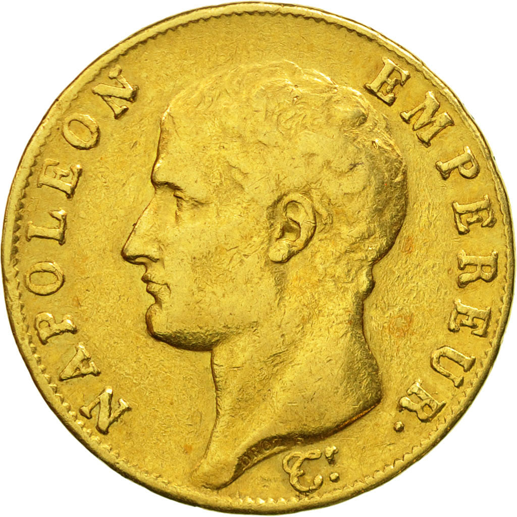 France, Napoléon I, 40 Francs, 1806, Torino, TB+, Or, KM:675.5, Gadoury:1082