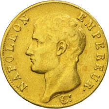 France, Napoléon I, 40 Francs, 1806, Torino, TB+, Or, KM:675.5, Gadoury:1082