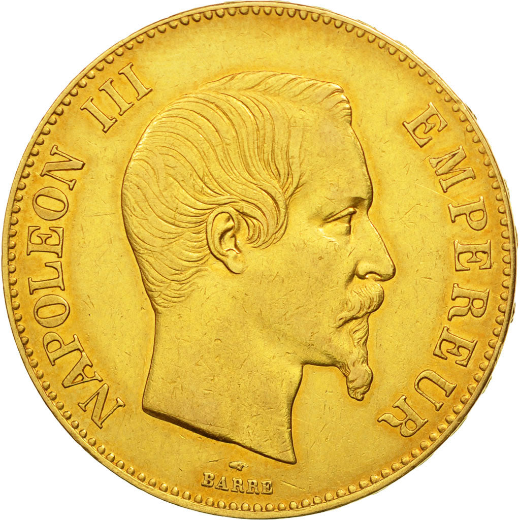 Monnaie, France, Napoleon III, Napoléon III, 100 Francs, 1858, Paris, TTB, Or