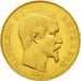 Monnaie, France, Napoleon III, Napoléon III, 50 Francs, 1855, Paris, TTB+, Or