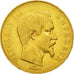 France, Napoleon III, 50 Francs, 1856, Paris, EF(40-45), Gold, KM 785.1