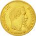 Francia, Napoleon III, 10 Francs, 1859, Paris, MBC, Oro, KM 784.3