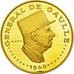 Coin, Chad, 10000 Francs, 1960, MS(63), Gold, KM:11