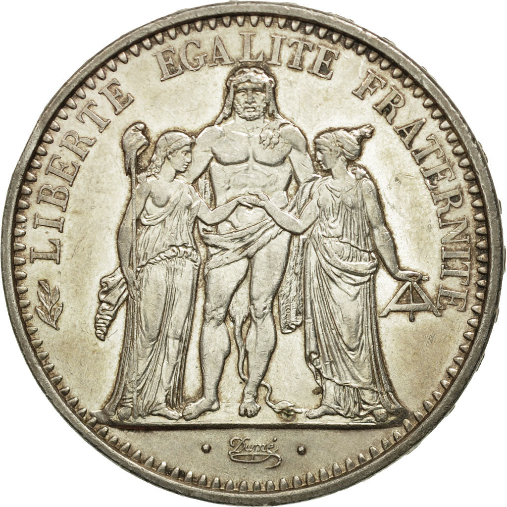 Coin, France, Hercule, 10 Francs, 1965, Paris, AU(55-58), Silver, KM:932