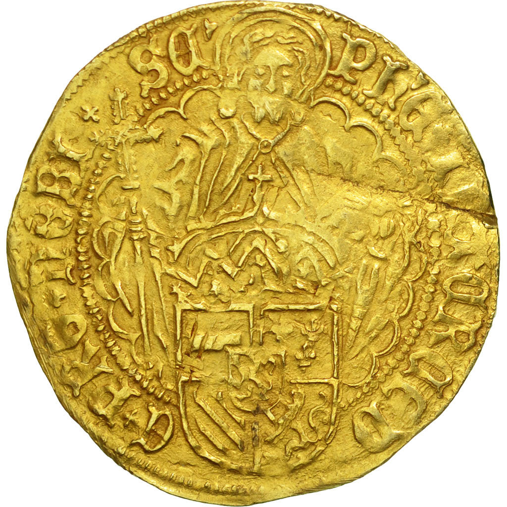 HOLLAND, Philippe Le Beau, Philippusgulden, Dordrecht, VF(30-35), Gold