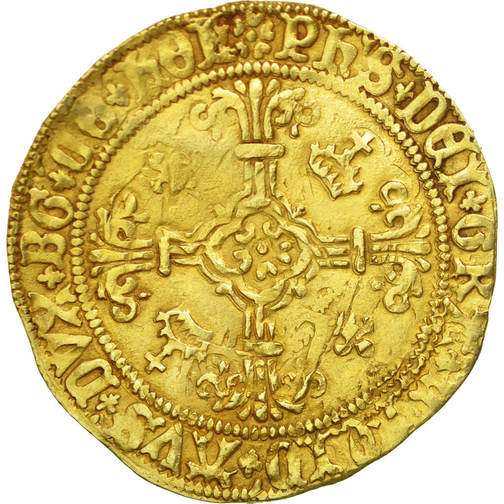 HOLLAND, Philippe Le Beau, Philippusgulden, Dordrecht, VF(30-35), Gold