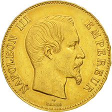 Coin, France, Napoleon III, Napoléon III, 100 Francs, 1857, Paris, EF(40-45)