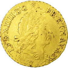 Moneda, Francia, Louis XIV, 1/2 Louis d'or à l'écu, 1/2 Louis d'or, 1692