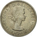 Monnaie, Australie, Elizabeth II, Florin, 1954, Melbourne, TTB+, Argent, KM:55