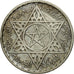 Morocco, Mohammed V, 100 Francs, 1953, Paris, EF(40-45), Silver, KM:52