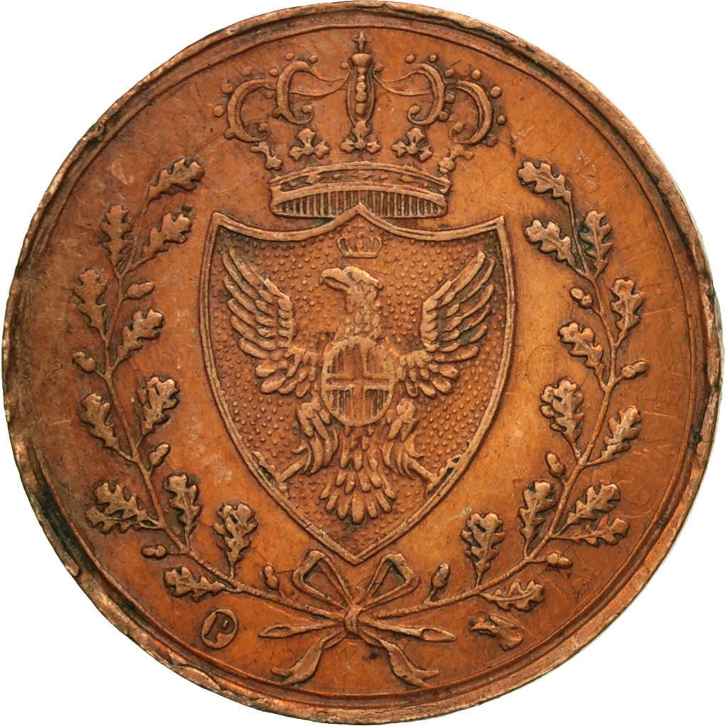 États italiens, SARDINIA, Carlo Felice, Centesimo, 1826, Torino, TTB, KM 125.1