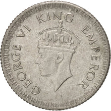 Moneta, INDIA - BRITANNICA, George VI, 1/4 Rupee, 1943, SPL-, Argento, KM:546