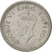 Moneta, INDIA - BRITANNICA, George VI, 1/4 Rupee, 1943, SPL-, Argento, KM:546