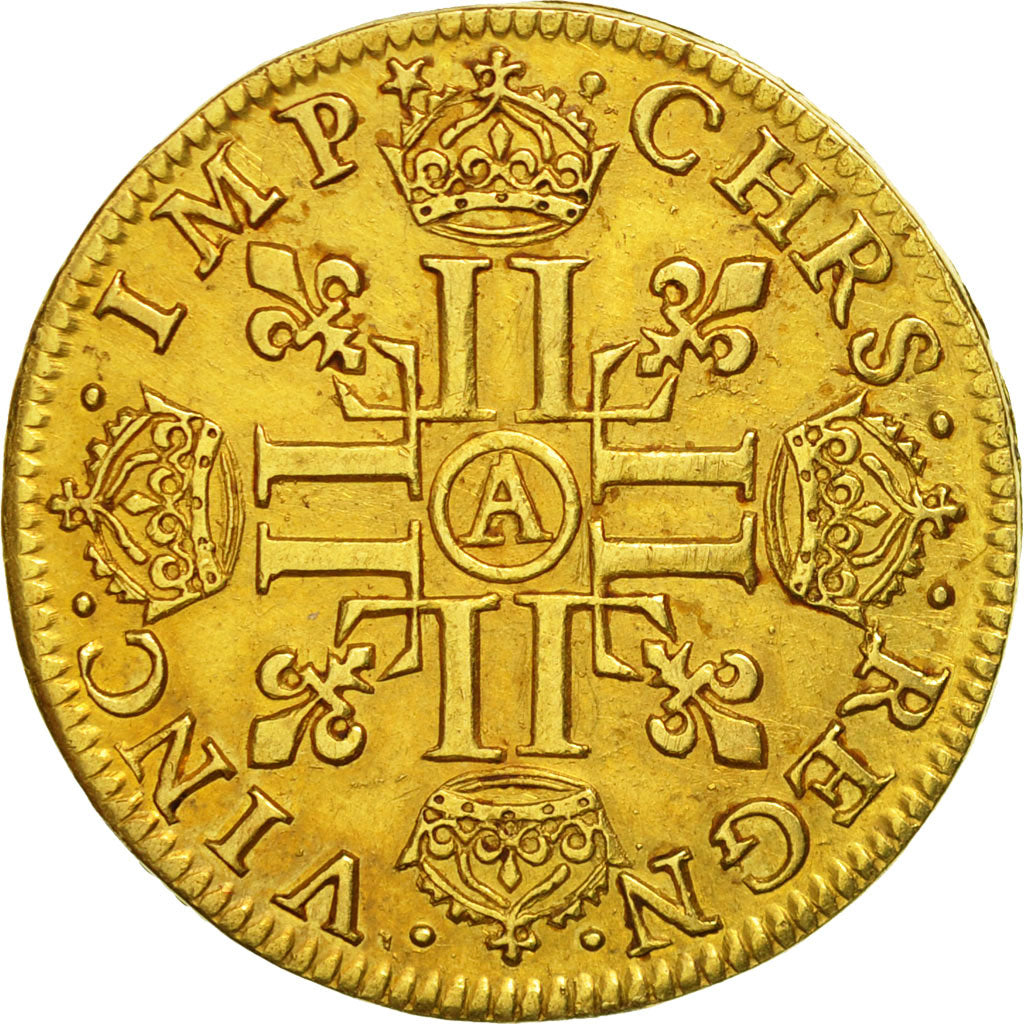 Munten, Frankrijk, Louis XIII, Louis d'or, Louis d'Or, 1641, Paris, ZF+, Goud