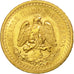 Coin, Mexico, 2-1/2 Pesos, 1945, Mexico City, AU(55-58), Gold, KM:463