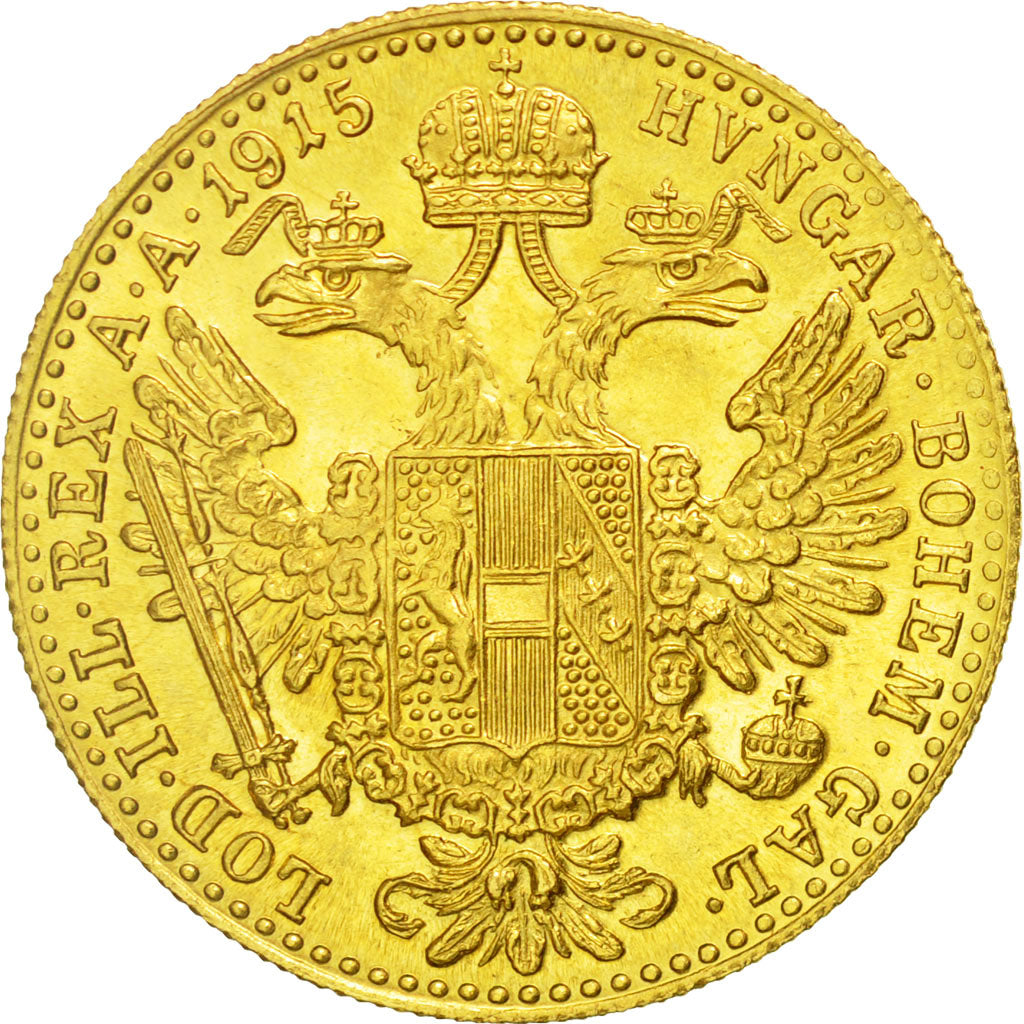 Austria, Franz Joseph I, Ducat, 1915, MS(60-62), Gold, KM:2267