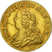 France, Louis XV, Louis d'or aux lunettes, 1726, Lille, AU(50-53), KM 489.22