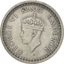 INDIA-BRITISH, George VI, 1 Rupee, 1944, Bombay, Silver, KM:557.1