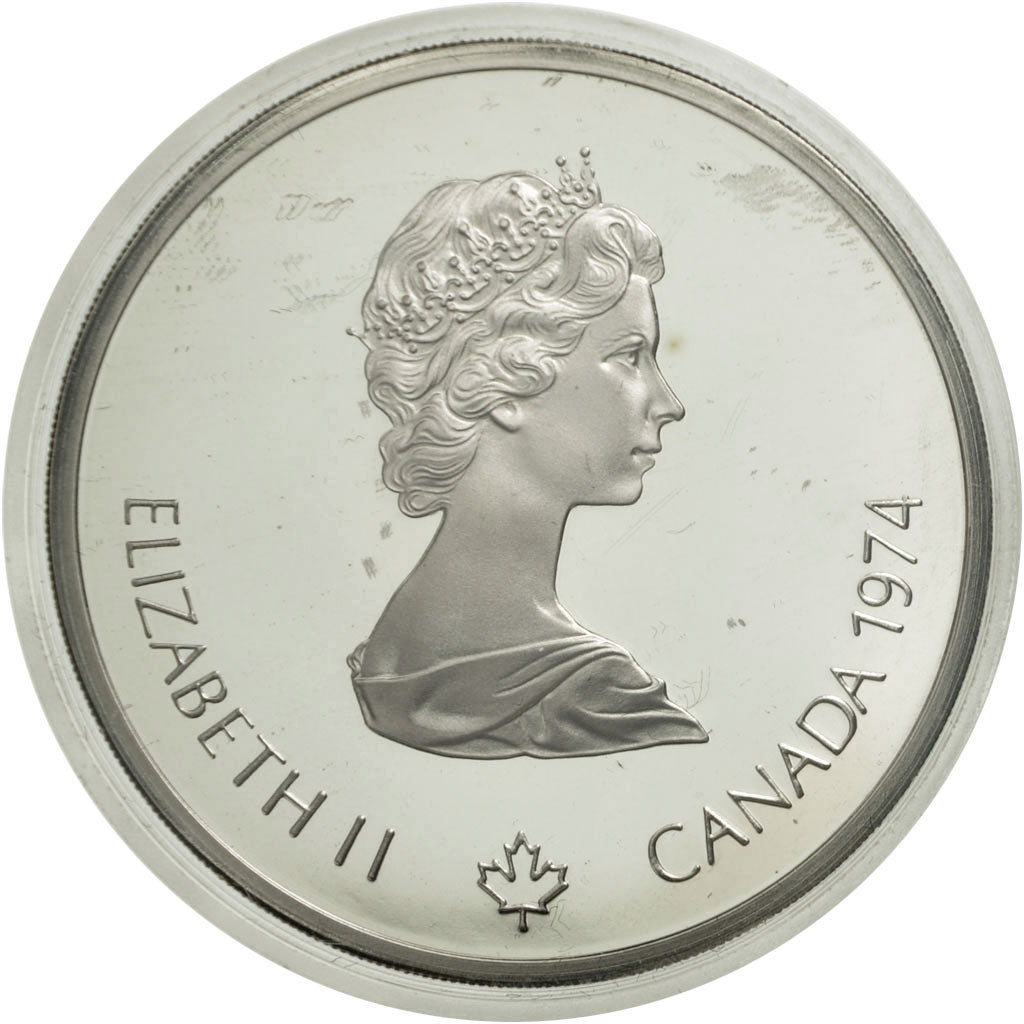 Coin, Canada, Elizabeth II, 10 Dollars, 1974, Royal Canadian Mint, Ottawa