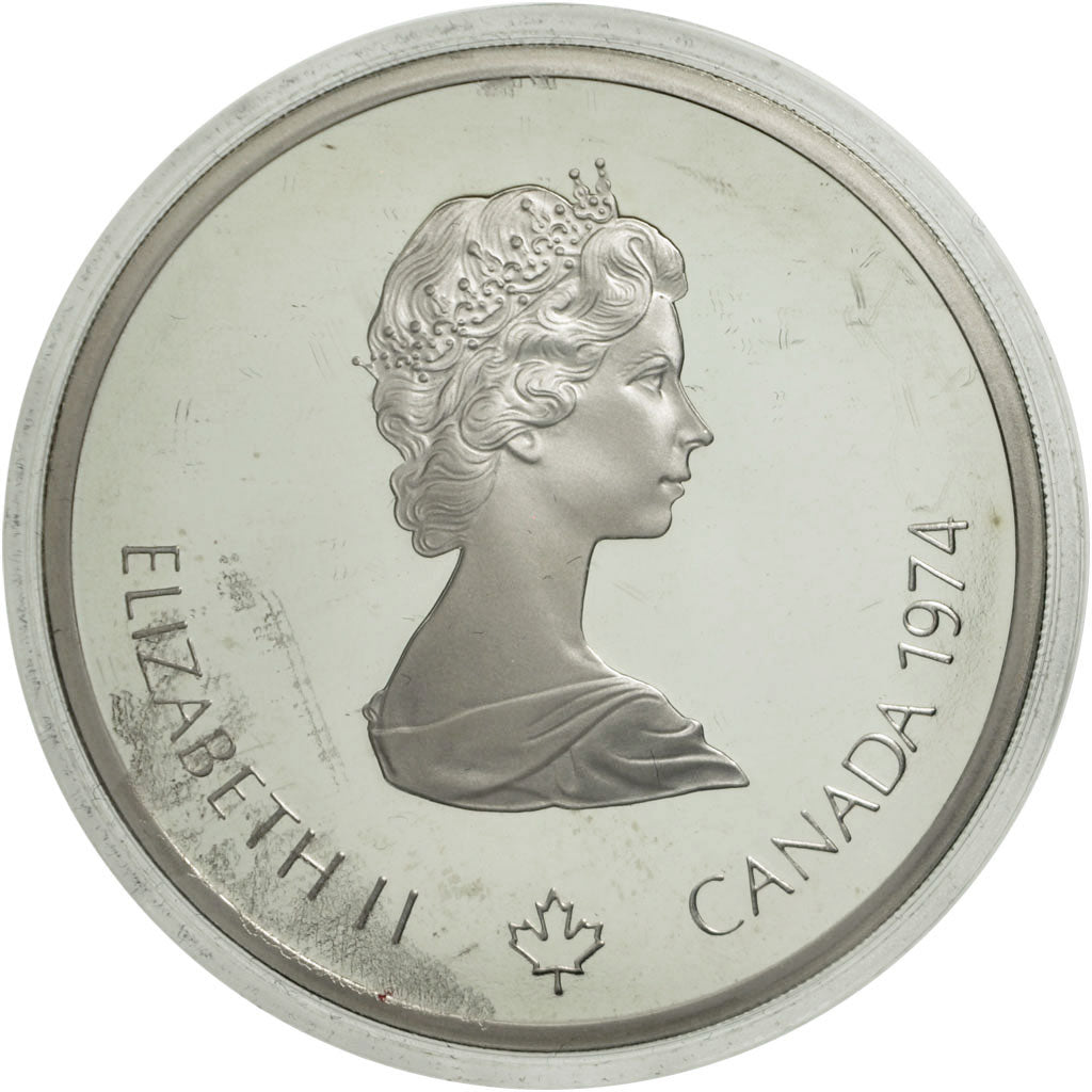 Coin, Canada, Elizabeth II, 10 Dollars, 1974, Royal Canadian Mint, Ottawa