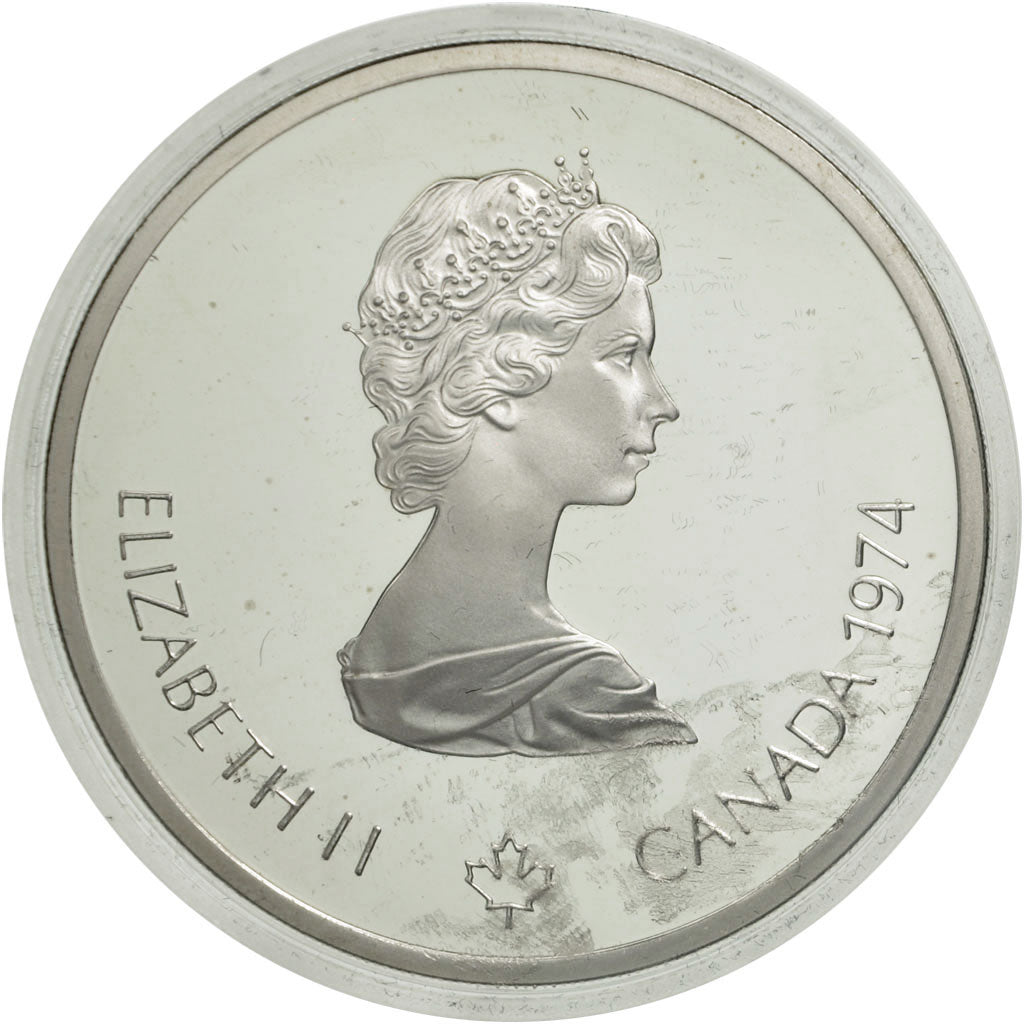 Coin, Canada, Elizabeth II, 10 Dollars, 1974, Royal Canadian Mint, Ottawa