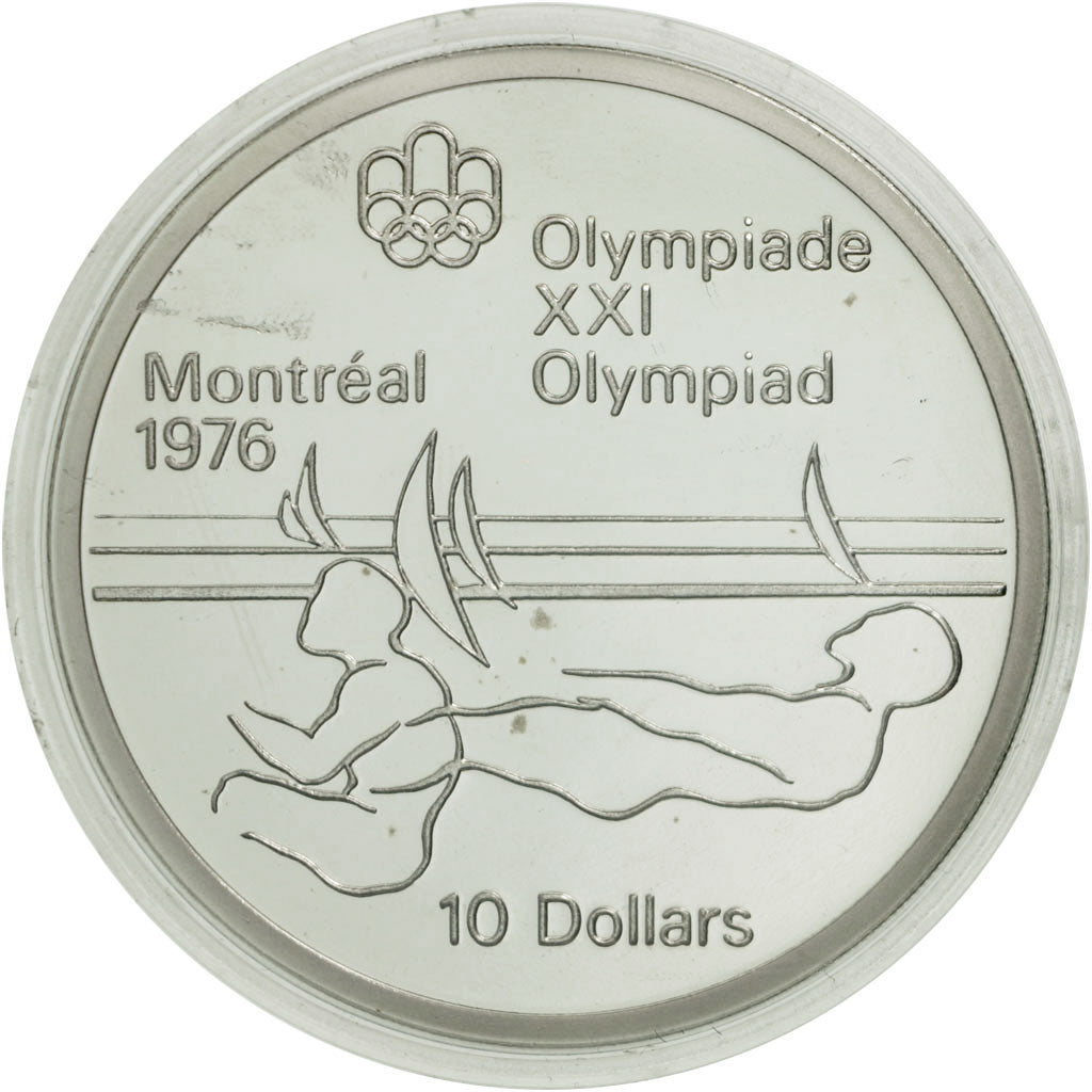Coin, Canada, Elizabeth II, 10 Dollars, 1975, Royal Canadian Mint, Ottawa