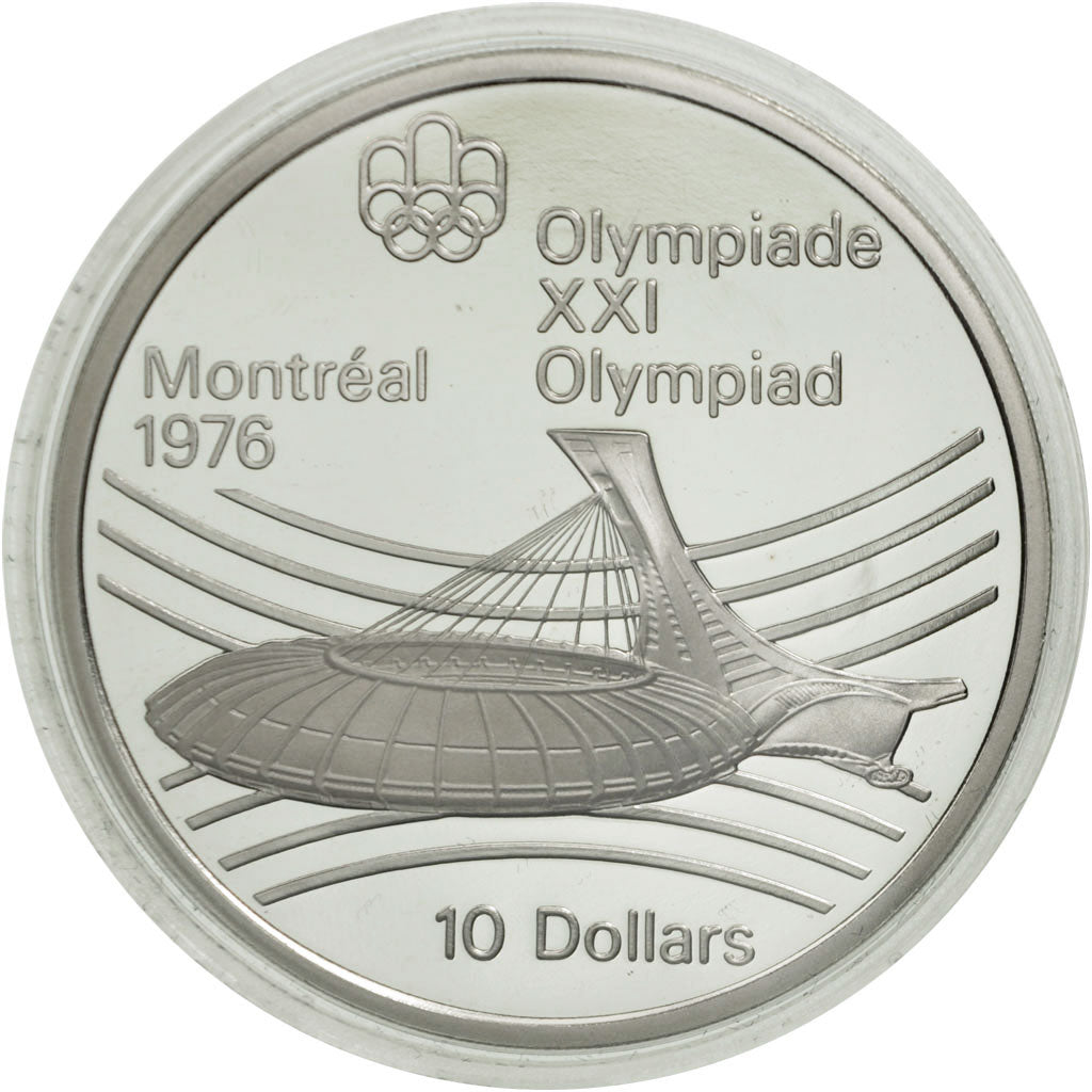 Coin, Canada, Elizabeth II, 10 Dollars, 1976, Royal Canadian Mint, Ottawa