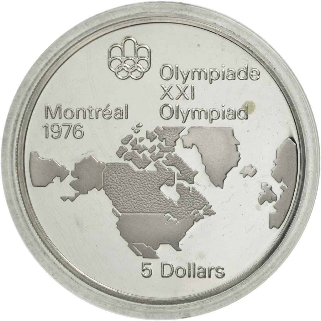 Coin, Canada, Elizabeth II, 5 Dollars, 1973, Royal Canadian Mint, Ottawa
