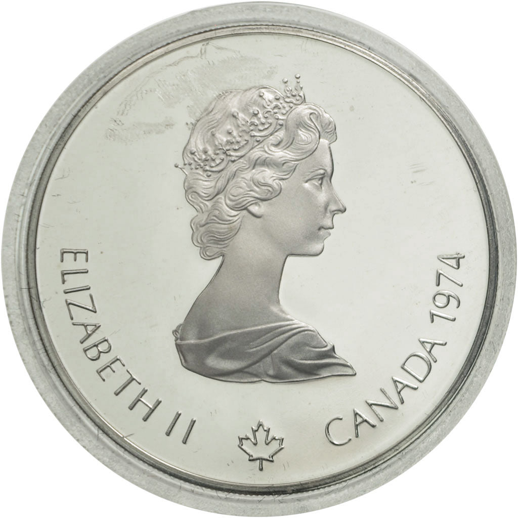 Coin, Canada, Elizabeth II, 5 Dollars, 1974, Royal Canadian Mint, Ottawa