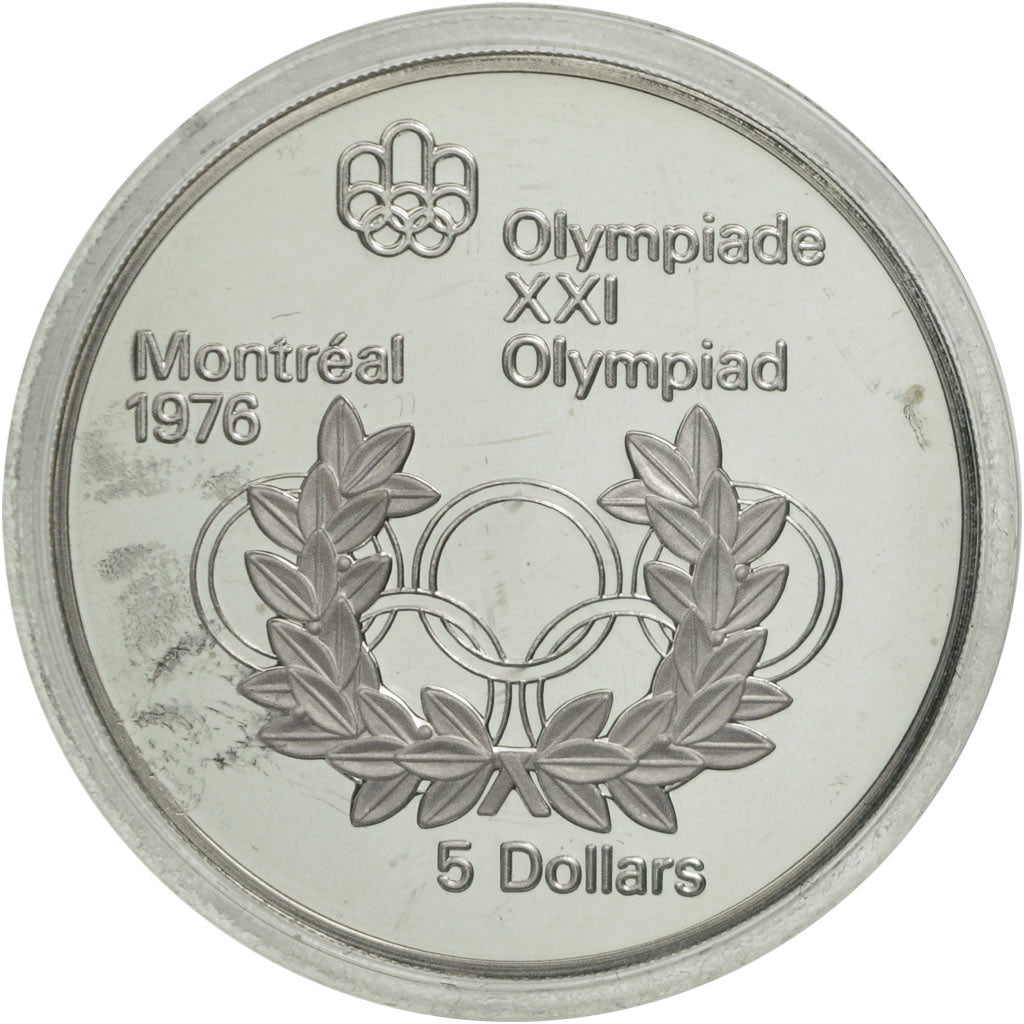 Coin, Canada, Elizabeth II, 5 Dollars, 1974, Royal Canadian Mint, Ottawa