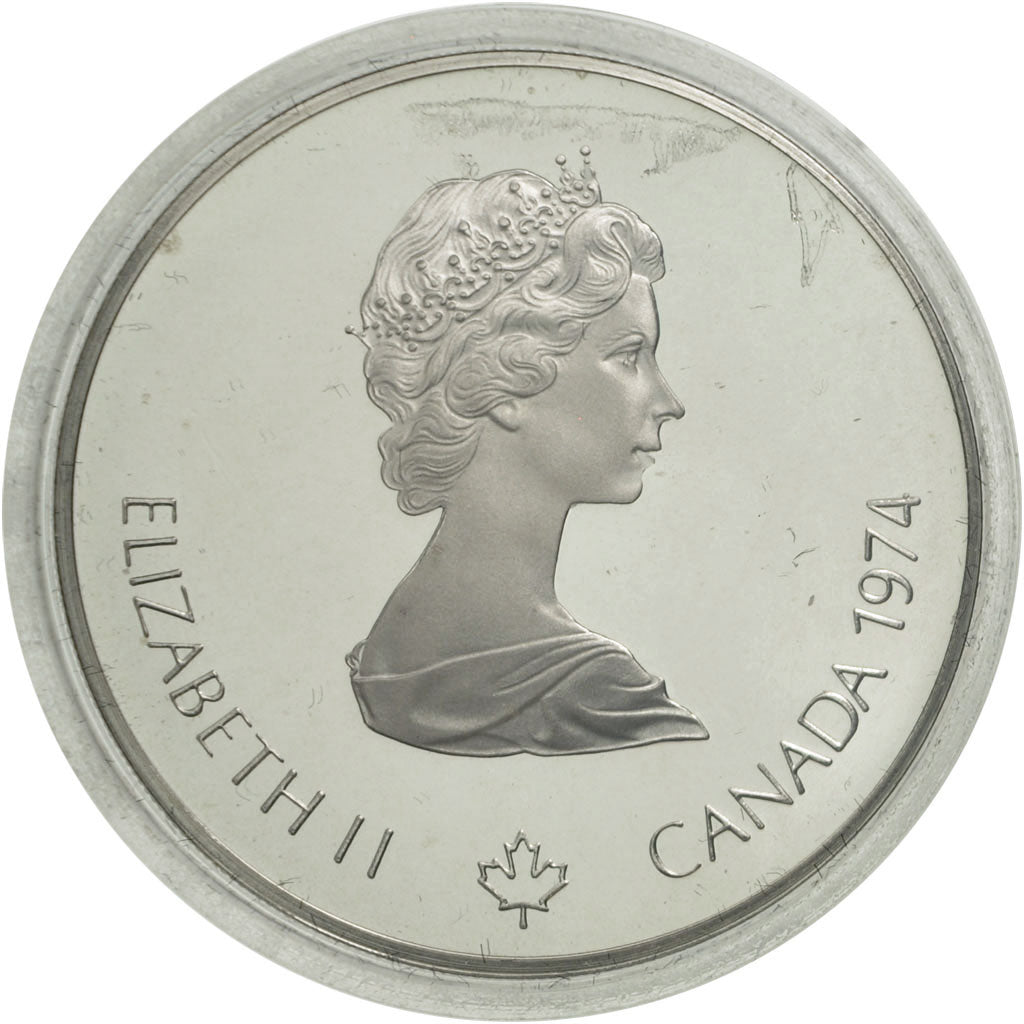 Coin, Canada, Elizabeth II, 5 Dollars, 1974, Royal Canadian Mint, Ottawa