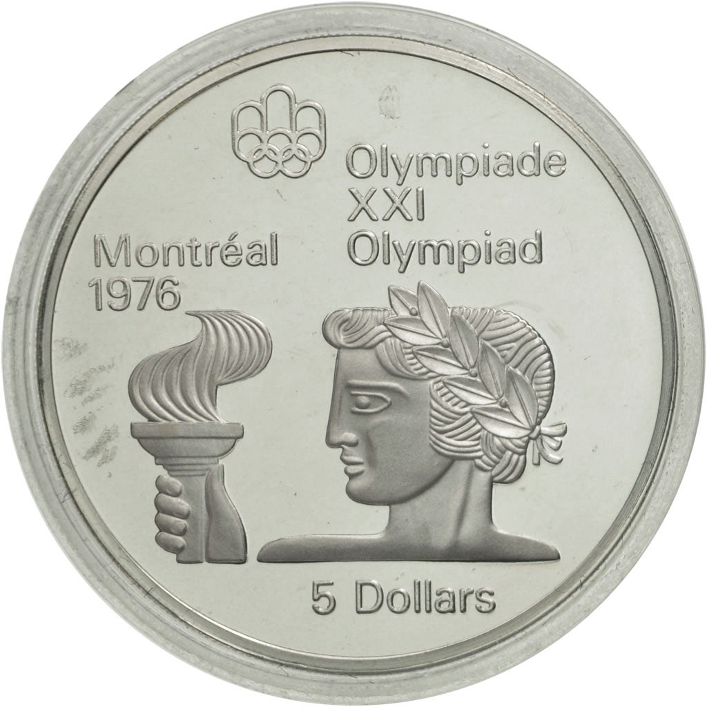Coin, Canada, Elizabeth II, 5 Dollars, 1974, Royal Canadian Mint, Ottawa